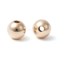 Yellow Gold Filled Beads, 1/20 14K Gold Filled, Cadmium Free & Nickel Free & Lead Free, Round, 4mm, Hole: 1.4~1.5mm(KK-G156-4mm-1)