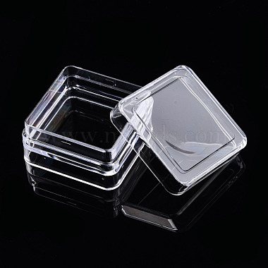 Conteneurs de stockage de perles en plastique de polystyrène rectangle(CON-N011-045)-6