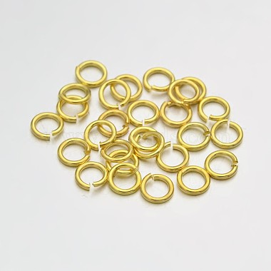 Brass Open Jump Rings(KK-E647-17G-4mm)-1