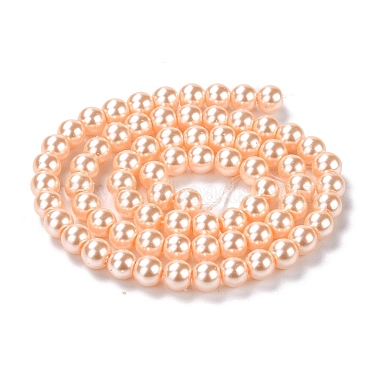 Eco-Friendly Glass Pearl Beads(X-HY-J002-6mm-HX045)-2