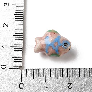 手作りの磁器のビーズ(PORC-Z006-04A-01)-3