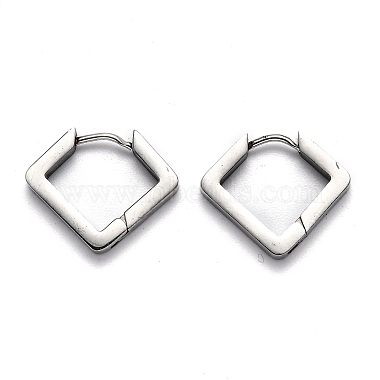 Rhombus 304 Stainless Steel Earrings