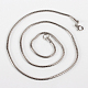 304 Stainless Steel Snake Chain Necklace Making(STAS-P045-29P)-2