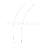102MM 925 Sterling Silver Wire, Round, Silver, 1mm(STER-XCP0001-01)