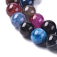 Chapelets de perles en agate à rayures naturelles/agates à bandes(G-G582-10mm-53)-3