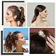 4Pcs 4 Style Lovely Pearl Rhinestone Claw Hair Clips(PHAR-CP0001-05)-6