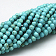 Natural Magnesite Beads Strands(TURQ-G103-4mm-01)-4