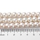 (vente de clôture défectueuse : décoloration) brins de perles rondes en perles de verre nacrées peintes au four(HY-XCP0001-12)-5