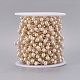 Chaînes de perles d'imitation acrylique faites à la main de 3.28 pieds(X-CHC-K007-H01)-2
