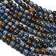 Natural Dumortierite Beads Strands(X-G-F826-A01-6mm)-4