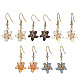 Lampwork Starfish Dangle Earrings(EJEW-JE05443)-1