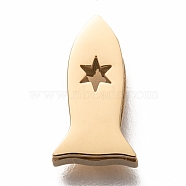 304 Stainless Steel Slide Charms, Fish with Hollow Star, Golden, 13x12.5x3.5mm, Hole: 8x1.5mm(STAS-P270-07G)