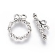 Tibetan Style Alloy Toggle Clasps(LF10797Y)-1