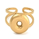 304 Fingerring aus Edelstahl(RJEW-L125-02G-15)-2