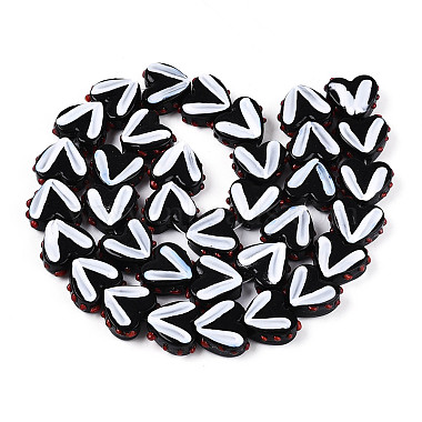 Opaque Handmade Bumpy Lampwork Beads Strands(LAMP-T017-20-B07)-4