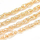Brass Chains Necklace Making(MAK-Q012-05G)-1