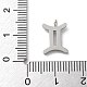 304 Stainless Steel Micro Pave Cubic Zirconia Charms(STAS-Z107-09P-08)-3