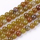 Natural Crackle Agate Stone Bead Strands(X-G-R193-16-6mm)-1