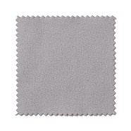 Double Sided Suede Fabric Silver Polishing Cloth, Jewelry Cleaning Cloth, Sterling Silver Anti-Tarnish Cleaner, Square, Gainsboro, 8x8x0.05cm(TOOL-WH0134-65B)