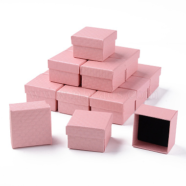 boîtes à bagues carrées en carton(X1-CBOX-S020-02)-2