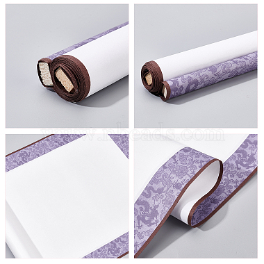 6Pcs 6 Colors Polyester Horizontal Painted Scroll(AJEW-NB0003-06)-4