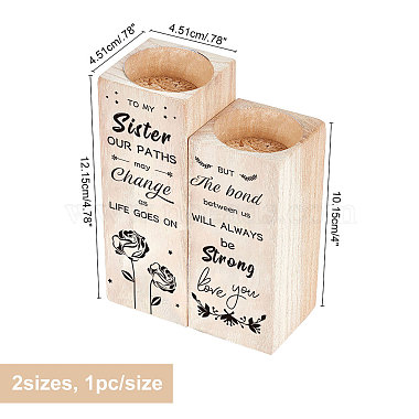 Wooden Candle Holder(AJEW-WH0257-004)-2