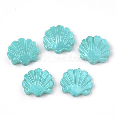 13mm Turquoise Shell Freshwater Shell Beads