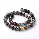 Natural African Bloodstone Beads Strands(G-L383-06-10mm)-2