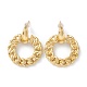 Brass Dangle Stud Earrings(EJEW-A056-12G)-1