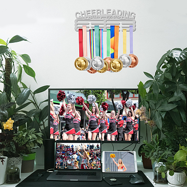 Support mural d'affichage de support de cintre de médaille de fer de thème sportif(ODIS-WH0024-030)-7