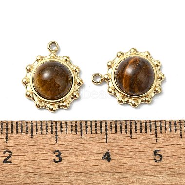 Natural Tiger Eye Charms(STAS-L080-009G-09)-3