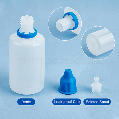 6 Sets 6 Colors Plastic Empty Dropper Bottle for Liquid(TOOL-BC0002-29)-4