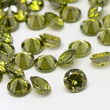 Cabochons en zircone cubique(ZIRC-M002-5mm-006)-1
