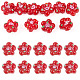 10Pcs Handmade Lampwork Beads(LAMP-TADJ0001-01A)-1