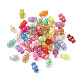 Pandahall Opaque Solid Color & Imitation Jelly & Transparent Styles Acrylic Beads(MACR-TA0001-15)-3