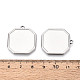 304のステンレス鋼のペンダントカボションの設定(STAS-N108-72P)-3