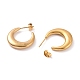 Vacuum Plating 304 Stainless Steel Crescent Moon Stud Earrings for Women(EJEW-F280-05D-G)-2