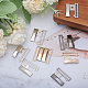 6 Pairs 3 Colors Alloy Interlocking Clasps(FIND-CA0009-21)-5