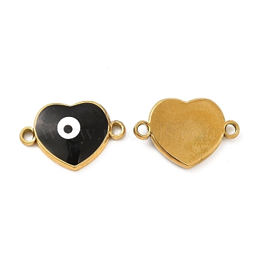 201 Stainless Steel Enamel Connector Charms(STAS-P320-14G)-2