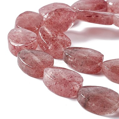 Natural Strawberry Quartz Beads Strands(G-M208-12)-4