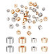 40Pcs 4 Style Brass Beads(KK-CN0002-46)-1