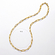 Stainless Steel Paperclip Chain Necklaces for Women(KC1989)-6