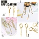 Iron Ends with Twist Chains(CH-R001-G-5cm)-5