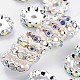 Grade A Brass Rhinestone Spacer Beads(RSB160NF-02)-1