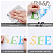 Translucent PVC Self Adhesive Wall Stickers(STIC-WH0015-002)-6