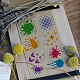 Plastic Drawing Painting Stencils Templates(DIY-WH0396-685)-4