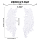 Leaf Polyester Embroidery Lace Appliques(DIY-FG0003-90A)-2