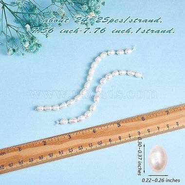 Natural Cultured Freshwater Pearl Beads Strands(PEAR-SZ0001-07)-7