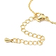Brass Cable Chain Necklaces Making(MAK-L025-05G)-3