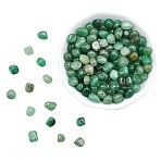 Natural Green Aventurine Bead Strands, Tumbled Stone, Nuggets, 5~7x5~7mm, Hole: 1mm, 15.7 inch(39.88cm), 4strands/box(G-AR0001-31)